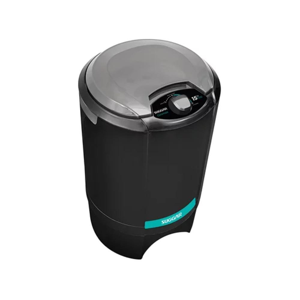 Centrifuga de Roupas Giromax 15kg Suggar Preta 220v