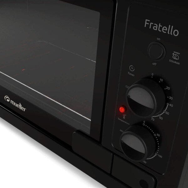 Forno Elétrico de Bancada 44 Litros Fratello Mueller 220V Preto - 5