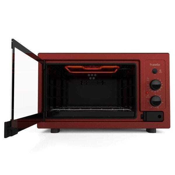 Forno Elétrico de Bancada 44 Litros Fratello Mueller 127V Vermelho - 7