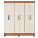 Ver imagem 4 de Guarda Roupa Casal 06 Portas 2 Gavetas Verso