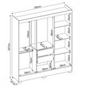Ver imagem 5 de Guarda Roupa Casal 06 Portas 2 Gavetas Verso