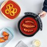 Protetor Silicone Airfryer Universal 21c Quadrado Fritadeira - 2