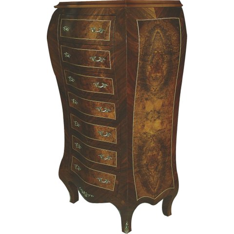 Gaveteiro Bombe 092x050x150cm