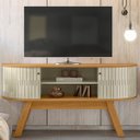 Ver imagem 3 de Bancada Atlanta Tvs até 55” Cumaru Opala 509140 Madetec