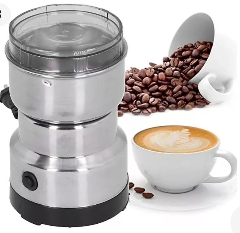 Máquina Triturador De Moer Café Grãos Milho Aço Inoxidável | MadeiraMadeira