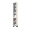 Paneleiro Henn Connect C72-139 6 Prateleiras Off White SE - 2