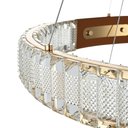 Ver imagem 2 de Lustre Pendente Nordecor Gulty 2898 Ouro Brilho Led Bivolt
