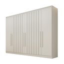 Ver imagem 1 de Guarda Roupa Oxford 6 Portas 4 Ripadas 4 Gavetas Mdf - Mademarcs