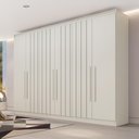 Ver imagem 2 de Guarda Roupa Oxford 6 Portas 4 Ripadas 4 Gavetas Mdf - Mademarcs