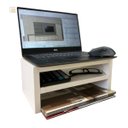 Ver imagem 2 de Suporte para Monitor e Notebook Home Office de Mesa em Mdf