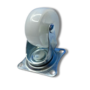 Ver imagem 6 de Rodízio Rodinha Giratório Placa Base Aço Fixo Roda Nylon Diâmetro 50mm 2" Altura 55mm