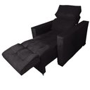 Ver imagem 1 de Poltrona do Papai Retrátil e Reclinável Madri Preto