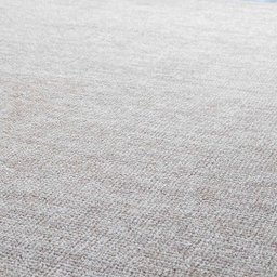 Tapete Sisal Sala Quarto 200x300 Tecido Sintético Mesclado - Palha com Bege - 5