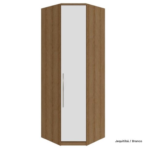 Guarda Roupa Modulado 01 Porta 245cm Canto Oblíquo Setiba