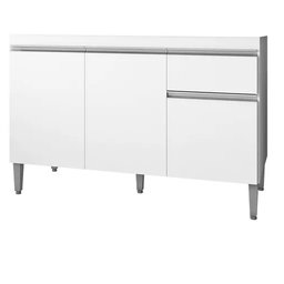 Balcão Pia Cozinha Tatiane 120cm - Moveis Leartam - 1