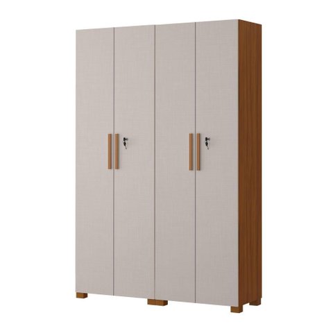 Armário Multiuso Duplo com Chave Nt4020 Notável Móveis