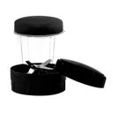 Ver imagem 6 de Liquidificador e Processador Mallory Blender Gourmet 1000W 1L Tritan Preto Chumbo 220V