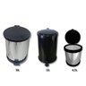 Kit Casa com 3 Lixeiras - 18L / 12L / 4,5L - 1