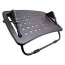 Ver imagem 3 de Apoio Ergonômico para Pés Regulável em Mdf Multivisão Preto