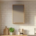 Ver imagem 1 de Armário Aéreo 1 Porta 40cm Brilhante Celeste Cinamomo/Platina
