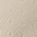 Ver imagem 4 de Cobre Leito Queen Analu Micropercal 300 Fios Dupla Face Texturizado 3 Peças - Bege - 100% Poliéster