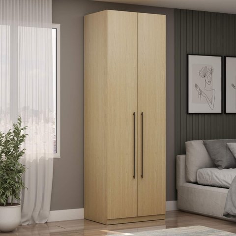 Gurda Roupa Roupeiro 79,5cm com 2 Portas Infinity 2054 Genialflex