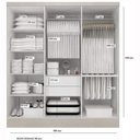 Ver imagem 4 de Guarda-Roupa Casal 6 Portas 2 Gavetas Orlando Kuron Móveis