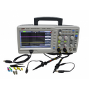 Ver imagem 1 de Osciloscópio Digital 2 Canais Usb 200Mhz 32 Kpts Taxa Amostragem 500Msa/s Medidor Od-285 Com Certifi
