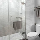 Ver imagem 2 de Papel de Parede Adesivo Metro White Branco Lavável Fosco 10m