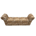 Ver imagem 2 de Recamier Puff Baú Sapateira com Braços e Gaveta 1,38 Cm para Cama Box Padrão - Animal Print