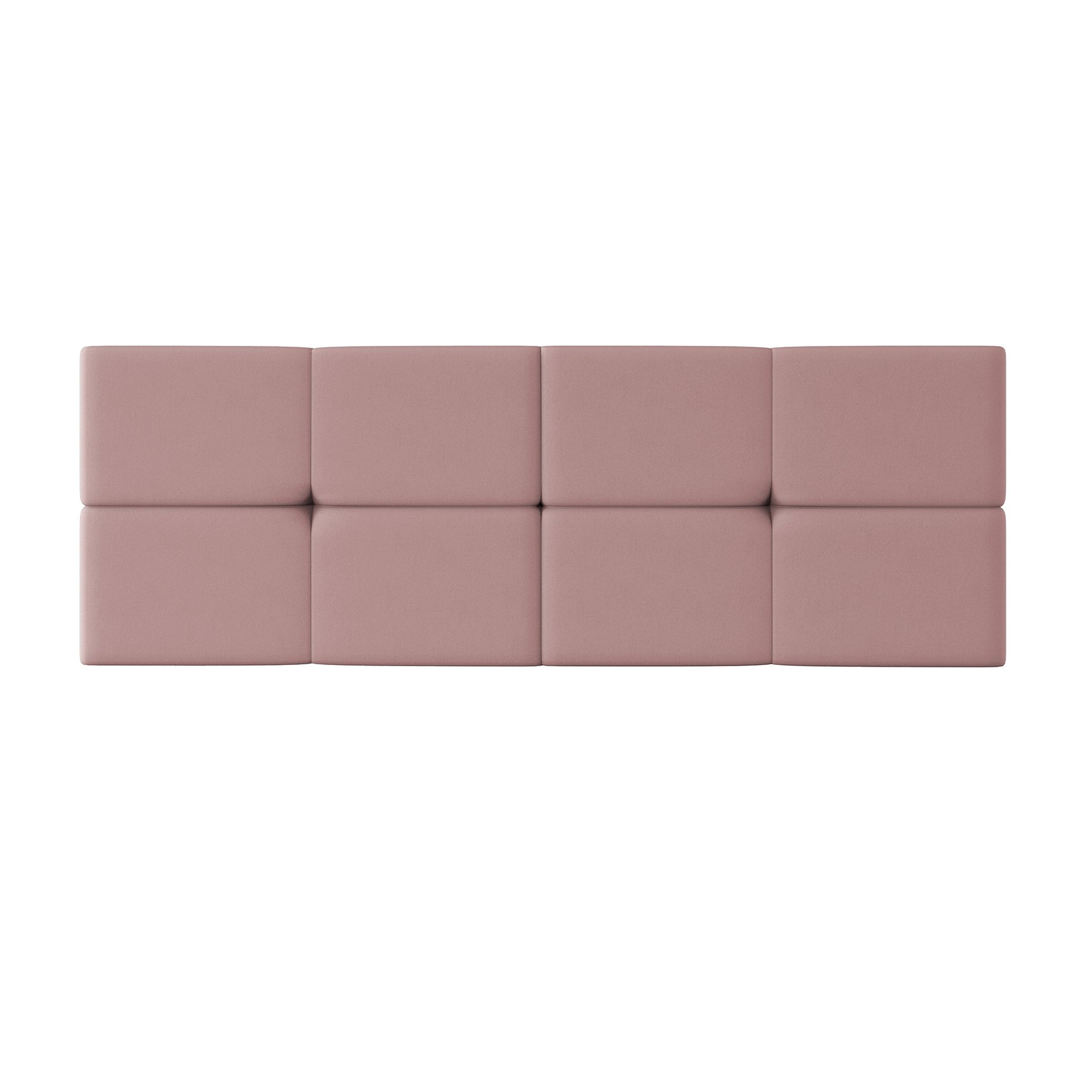 Cabeceira Estofada Bruna Para Cama Queen Size Casal 1,60m Rose - 2