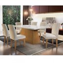 Ver imagem 1 de Conjunto Sala de Jantar com 6 Cadeiras Elaine