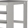 Mesa Bancada 2 Lugares 3 Nichos 90x95 Cm B15 Branco Novam - 5