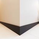 Ver imagem 2 de Kit 10 Rodapé MDF 15cm Liso sem Friso Sala Quarto Cozinha Madeira Laminado Parede Moderna Sofisticad
