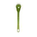 Ver imagem 1 de Colher Pegador de Macarrão Nylon Talher Utensílio Verde 28cm