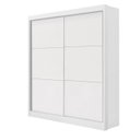 Ver imagem 1 de Guarda Roupa Santorini 2 Pts 100% Mdf D Doro Móveis - Branco