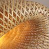 Lustre Pendente Bali White Arrow em Bambu Natural – 38x50 Cm - 3