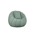 Ver imagem 1 de Poltrona Decorativa Concha C/almofada Veludo Acqua - Montanaris Decor