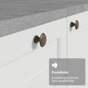 Ver imagem 7 de Porta-geladeira 103 Cm 1 Porta Basculante Branco Vik Madesa