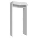 Ver imagem 5 de Porta-geladeira 103 Cm 1 Porta Basculante Branco Vik Madesa