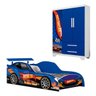 Conjunto Quarto Carro Infantil Cama e Guarda Roupas Meninos:azul - 2