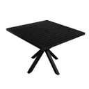 Ver imagem 1 de Mesa Las Vegas Ripada Quadrada Mesa de Alumínio