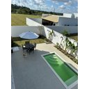 Ver imagem 4 de Mesa Las Vegas Ripada Quadrada Mesa de Alumínio