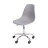 Cadeira Charles Eames Dkr Pp Base Rodizio:cinza - 1