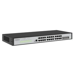 Switch gerenciável 24 portas gigabit ethernet SG 2404D MR L2+ Intelbras - 3