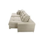 Ver imagem 7 de Sofá Duque Dois Módulos de 120cm B25cm Meu Sofá Online A302 Linho Branco