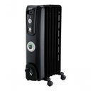 Ver imagem 3 de Aquecedor a Óleo Delonghi EW7707CB 1500W com Termostato e Rodinhas Preto 110V