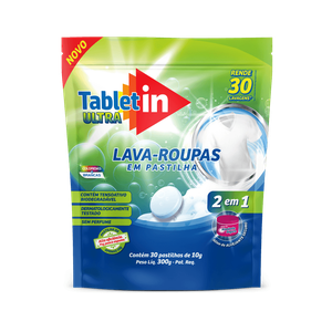 Tablet In Lava Roupas Ultra Pastilhas de 10g (peso Total 300g)