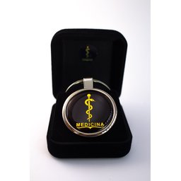 Chaveiro Profissão Medicina - Dourado - 2