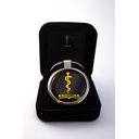 Ver imagem 2 de Chaveiro Profissão Medicina - Dourado